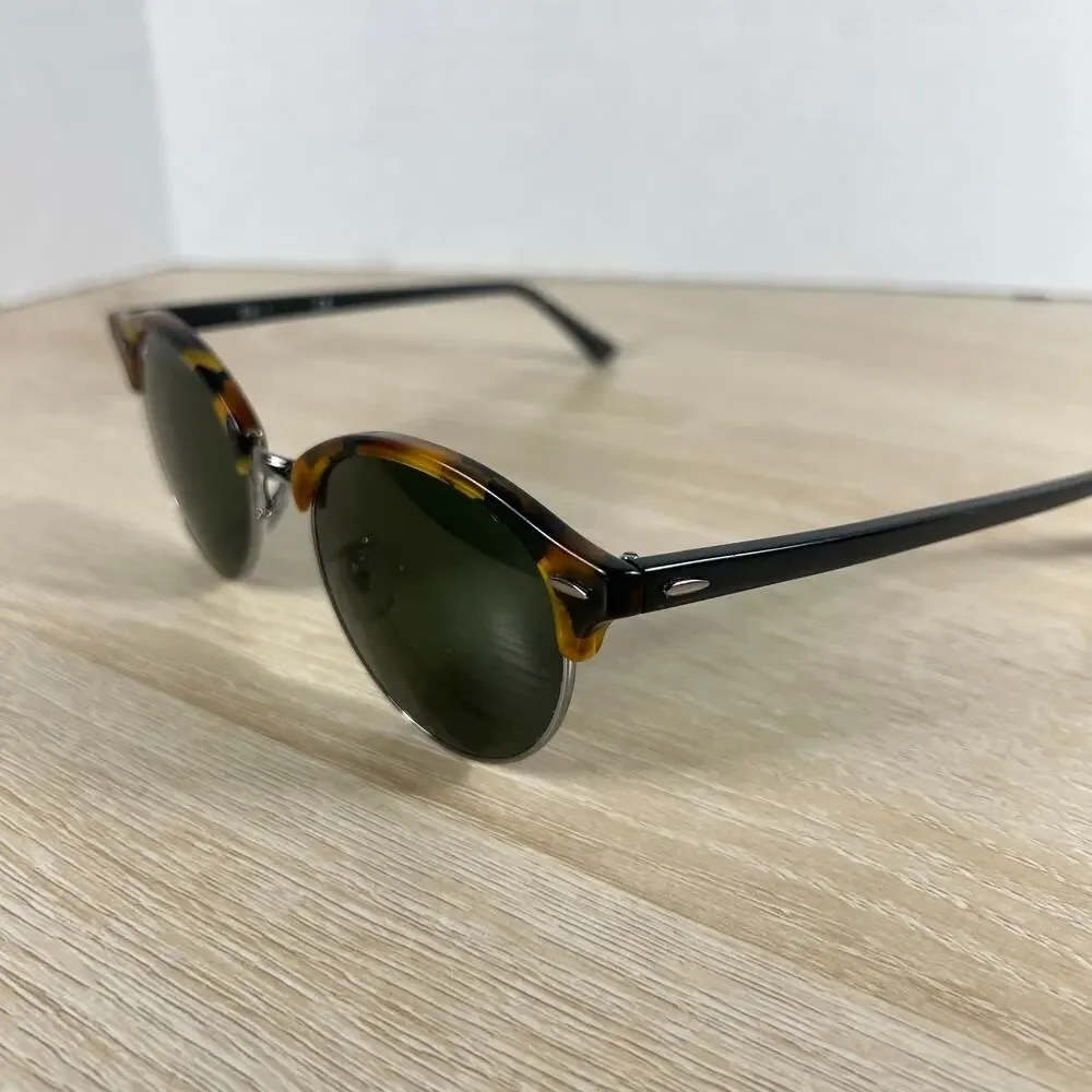 Ray-Ban RB4246 1157 Clubround Sunglasses Havana 51-19-145